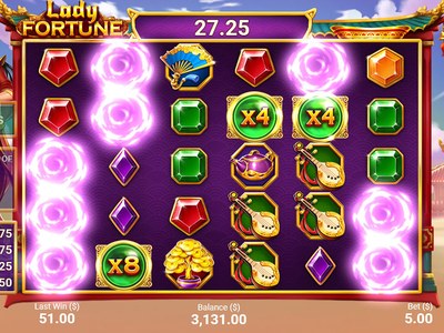 Игровой аппарат Lady Fortuna производителя Onetouch