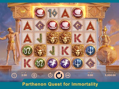 Игровой автомат Parthenon Quest For Immortality производителя NetEnt
